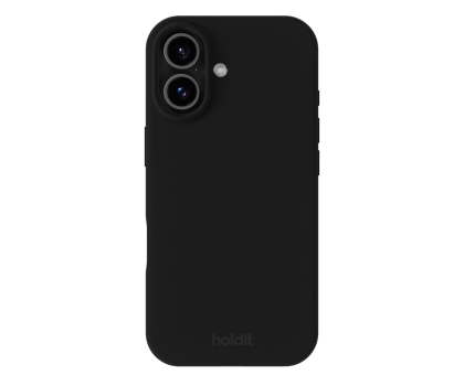 Etui do telefonów Holdit Silicone Case iPhone 17 Black 16795